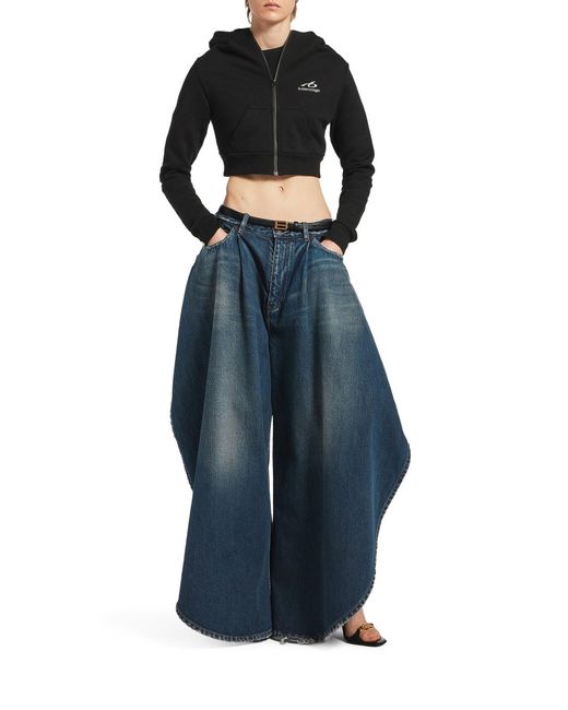 Balenciaga Black Cocoon Techwear Sweatshirt