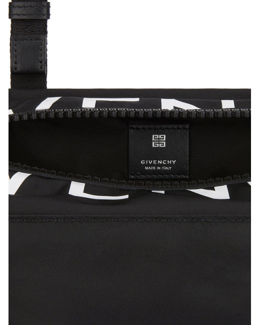 Borsa pandora media in nylon di Givenchy in Black da Uomo