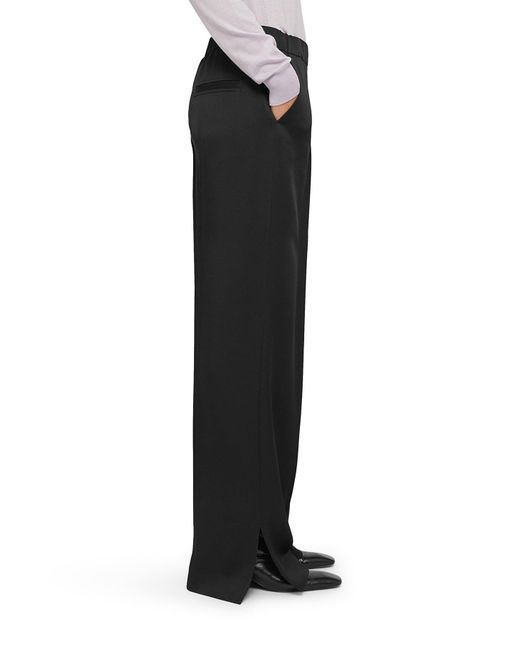 Pantaloni in envers satin di Jil Sander in Blue