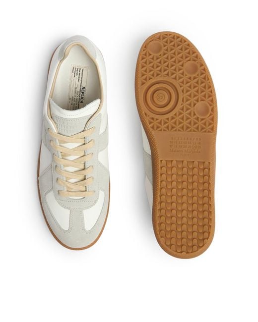 Maison Margiela White Replica Sneakers for men