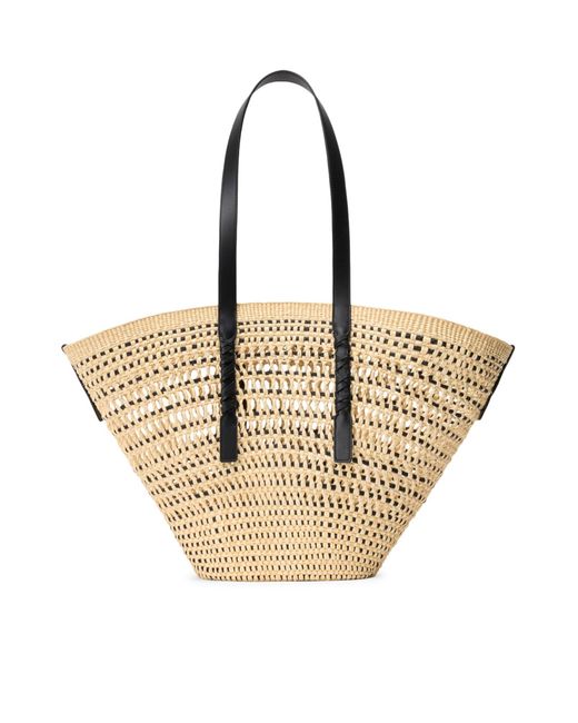 Loewe Natural X Paula's Ibiza Large Braid Basket Bag