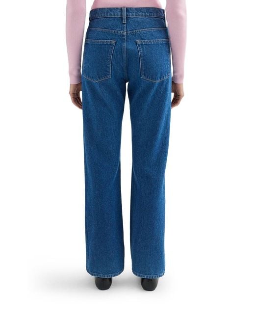 Jil Sander Blue Regular-Fit Flare Jeans