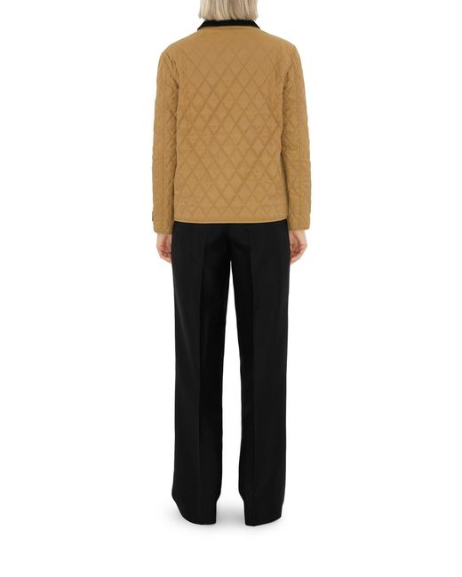 Burberry Brown Quilted Country Jacket