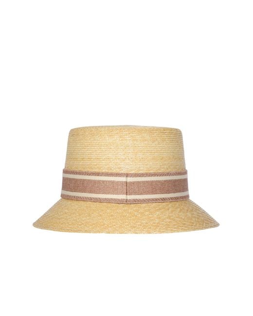 Dior Dioresort Small Brim Hat in Natural | Lyst