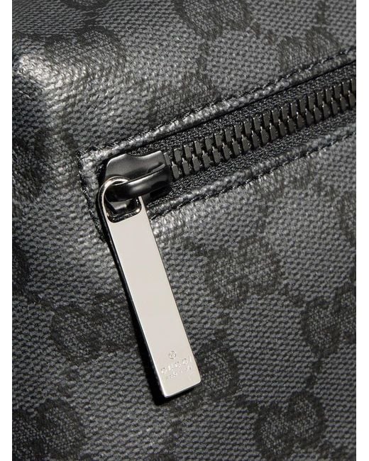 Gucci Black Gg Essence Classic Medium Backpack for men
