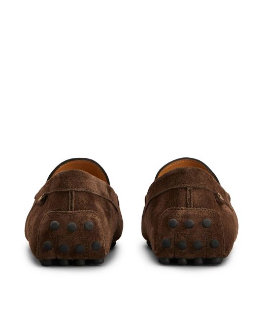 Tod's Brown Gommino Moccasin