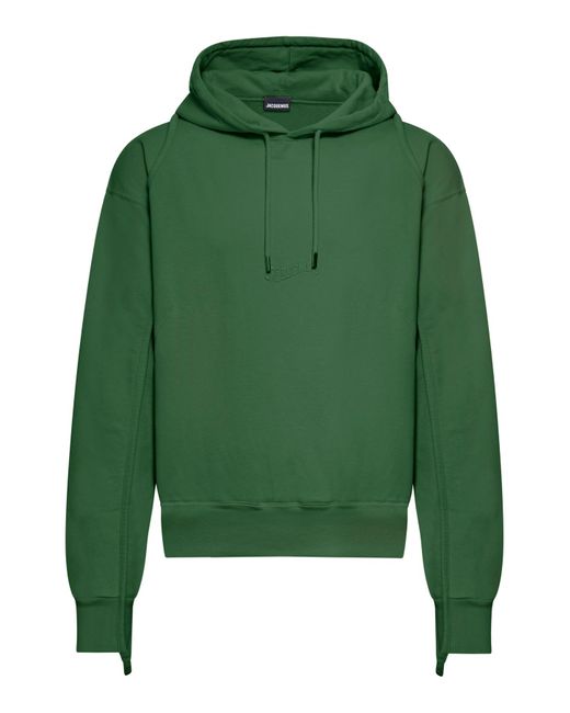 Jacquemus Green Sweatshirt for men