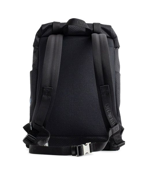 Off-White c/o Virgil Abloh Black Off- Backpacks Bag for men