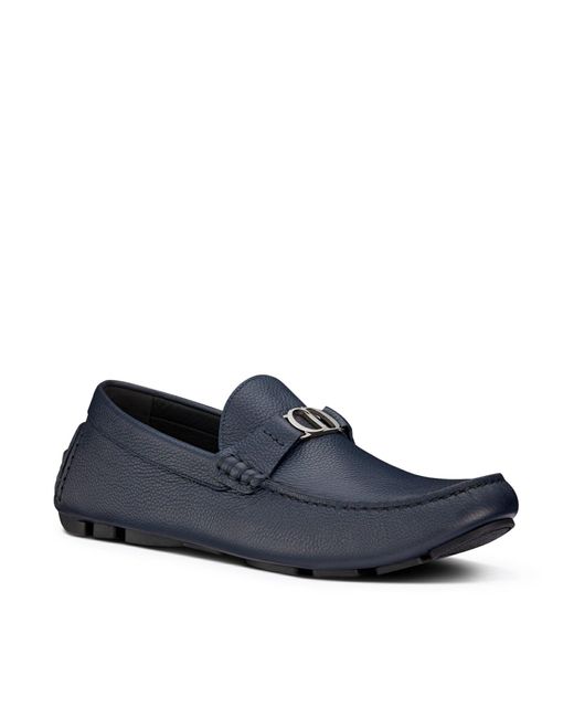 Dior Blue Odeon Loafer Grained Calf for men