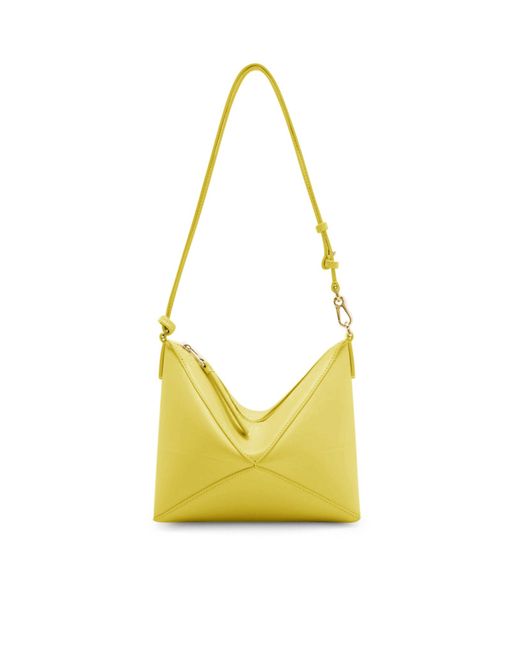 Loewe Yellow Puzzle Fold Pouch