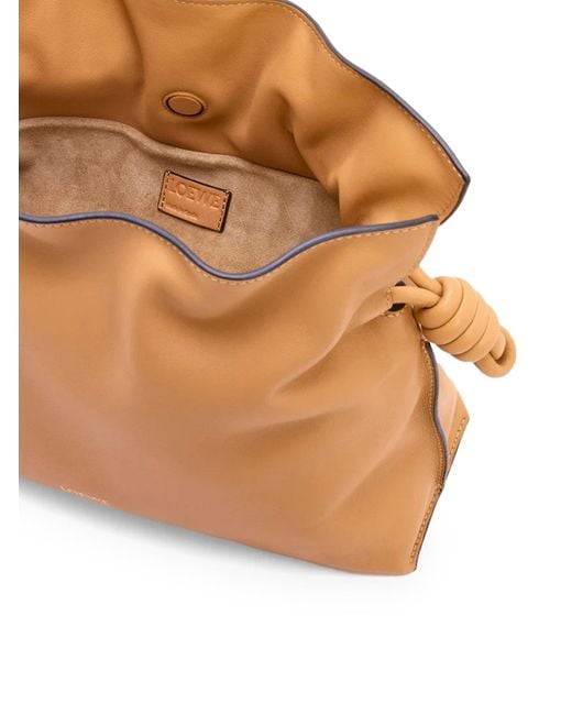 Loewe Brown Medium Flamenco Clutch