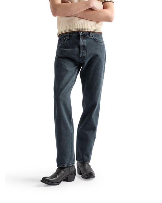 Jeans regular in denim di Prada in Blue da Uomo