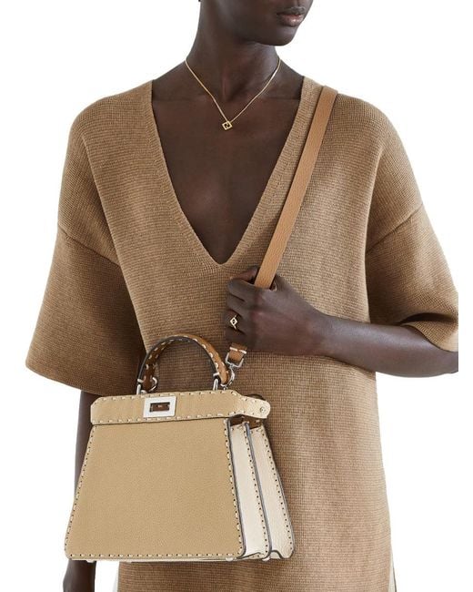 Fendi Natural Peekaboo Iseeu Small