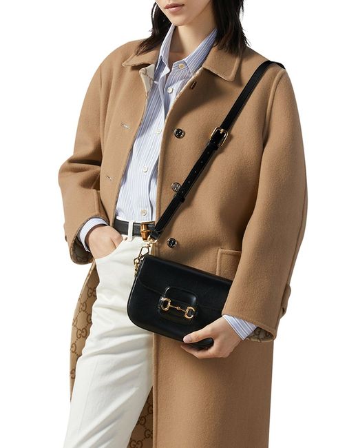 Gucci Black Horsebit 1955 Mini Shoulder Bag
