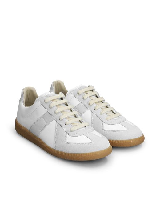 Maison Margiela White Replica Sneakers for men