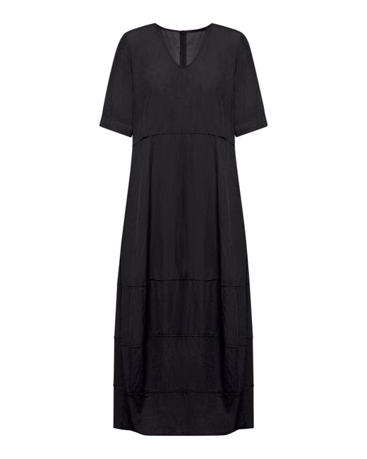 Transit Black Silk Blend Dress