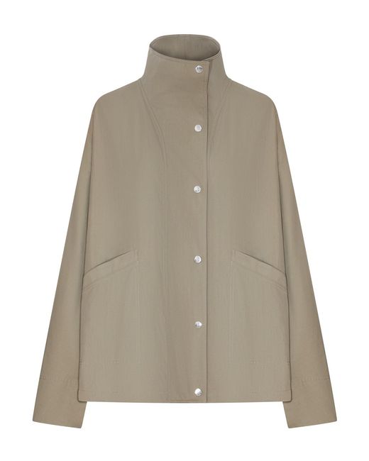 Totême Natural Cotton Blend Parachute Jacket