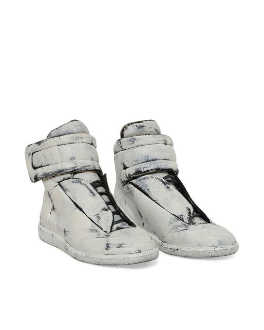 Maison Margiela Gray Future Mid-Top Sneaker for men