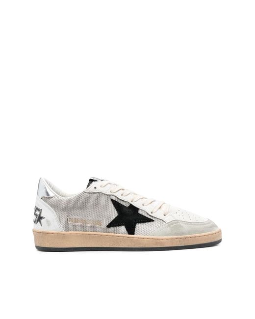 Golden Goose Deluxe Brand White Deluxe Brand Ball-Star Sneakers for men