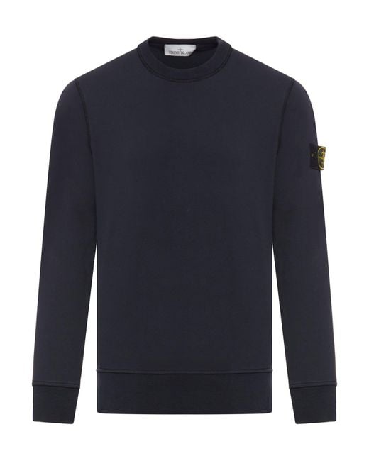 Stone Island Sweatshirt in Blue for Men Lyst UK