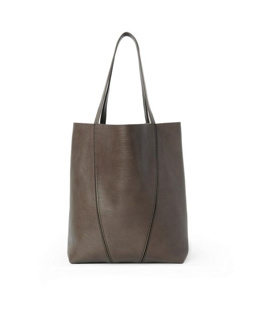 Chloé Brown Chloé Spin Tote Bag