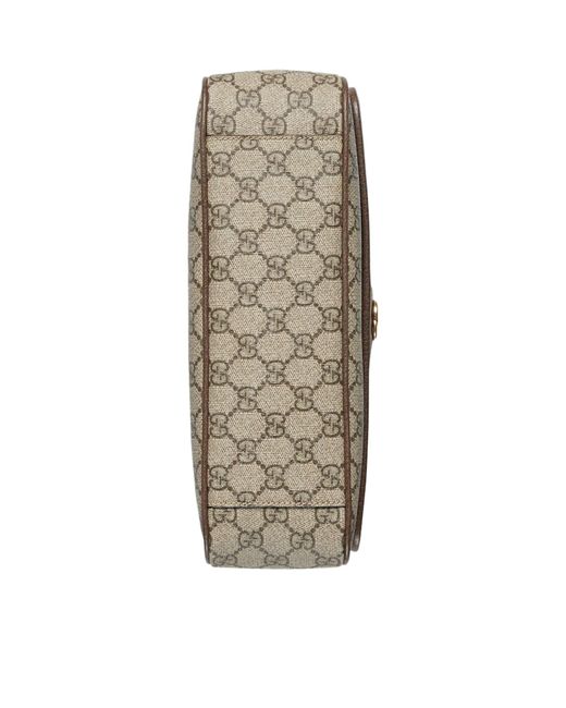 Gucci Gray Medium Ophidia Crossbody Bag for men