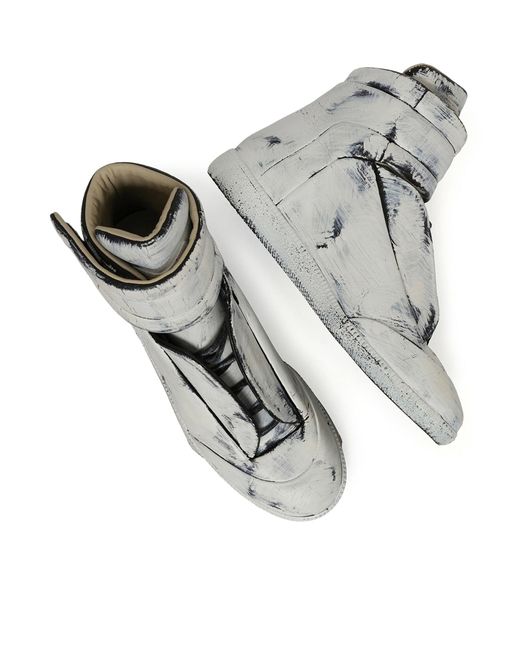 Maison Margiela Gray Future Mid-Top Sneaker for men