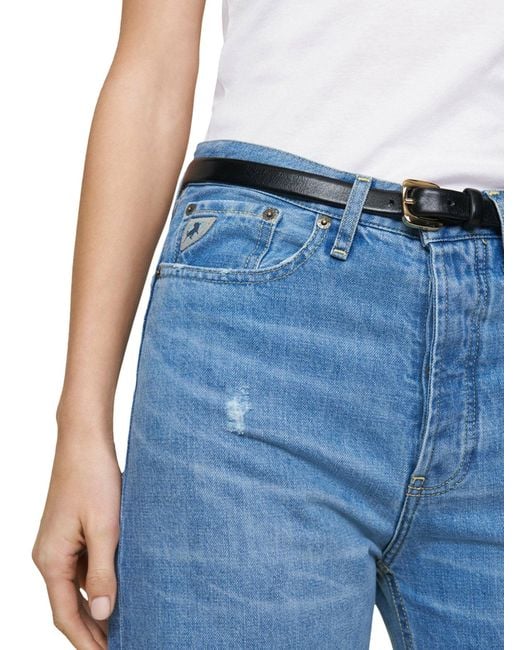 Lois Blue Skater Loose Wide Leg Jeans