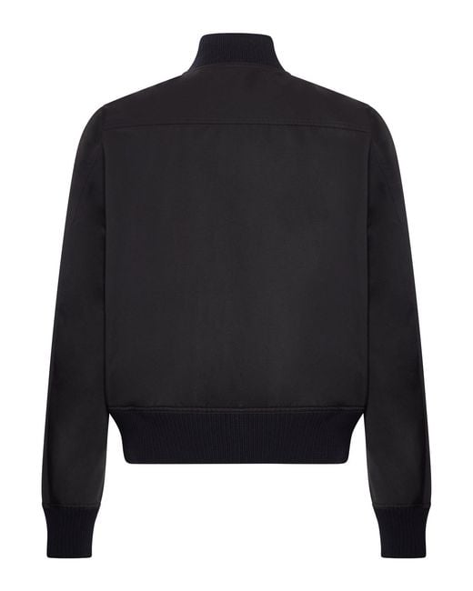 Rick Owens Black Padded Heizer Bomber Jacket for men