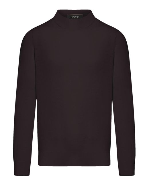 Nome By Gransasso Blue Wool Turtleneck for men