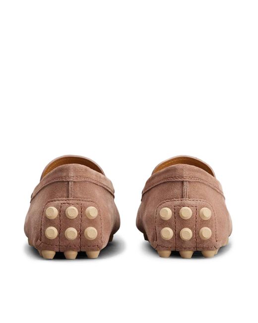 Tod's Brown Loafers Shoes
