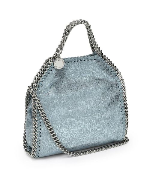 Borsa tote tiny falabella di Stella McCartney in Blue