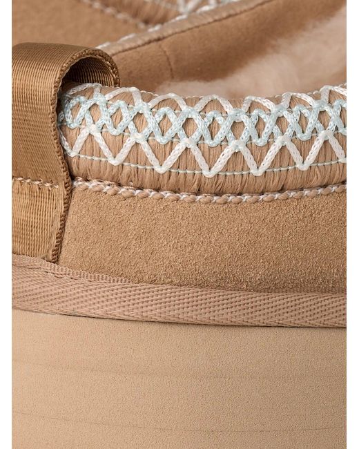 Ugg Brown Tasman Ii Slippers With Platform
