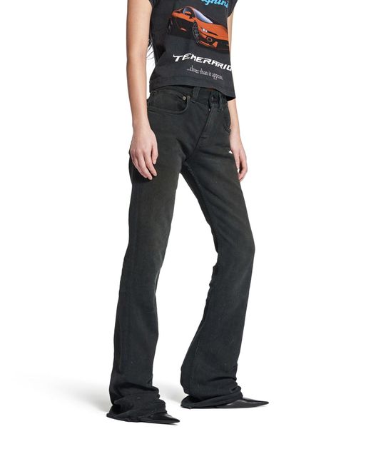 Balenciaga Black Slim Fit Bootcut Pants