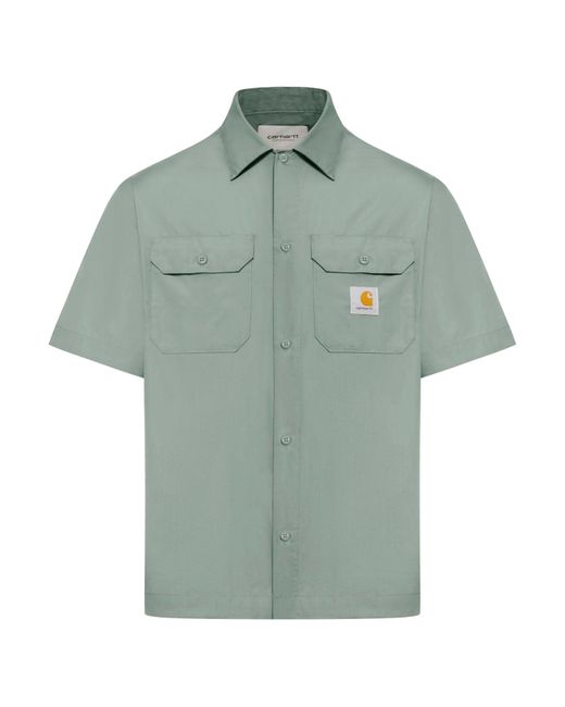 Carhartt Green Short Sleeve Shirt for men