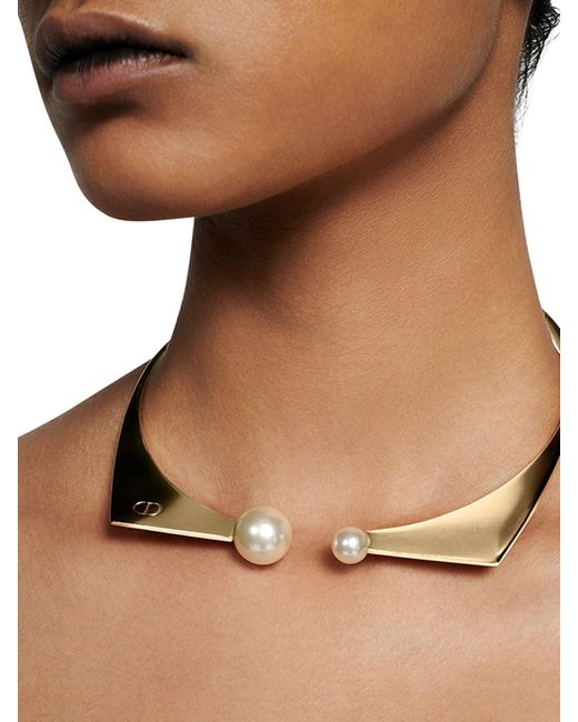 Dior Metallic Dior Es New Look Necklace