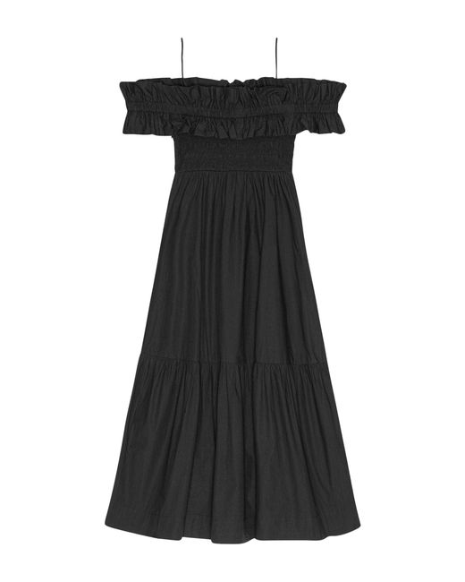 Ganni Black Long Dresses