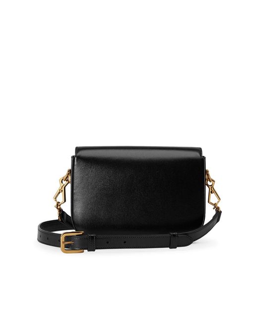 Mini borsa a spalla horsebit 1955 di Gucci in Black