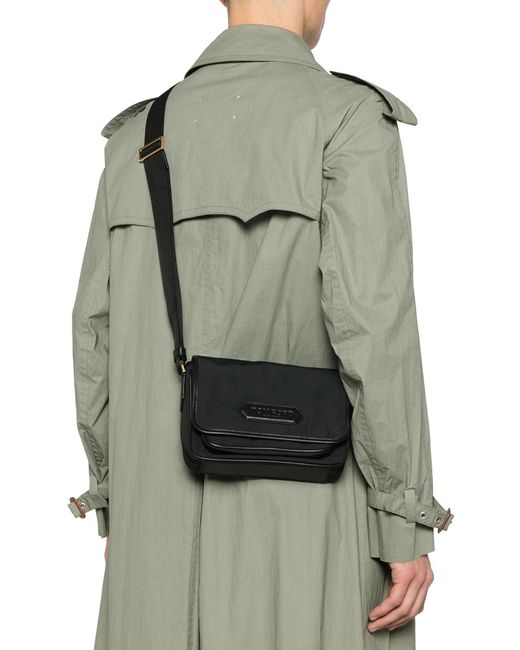 Tom Ford Black Messenger Bag With Application for men