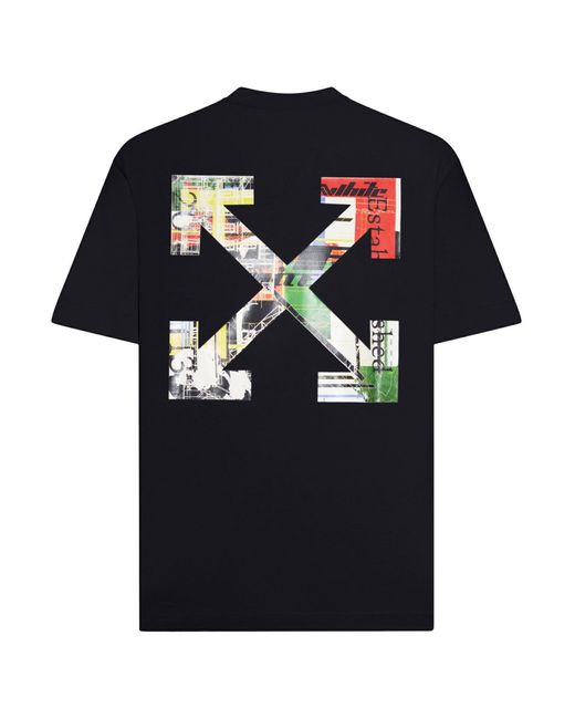 Off-White c/o Virgil Abloh Black Industrial Arrow T-Shirt for men