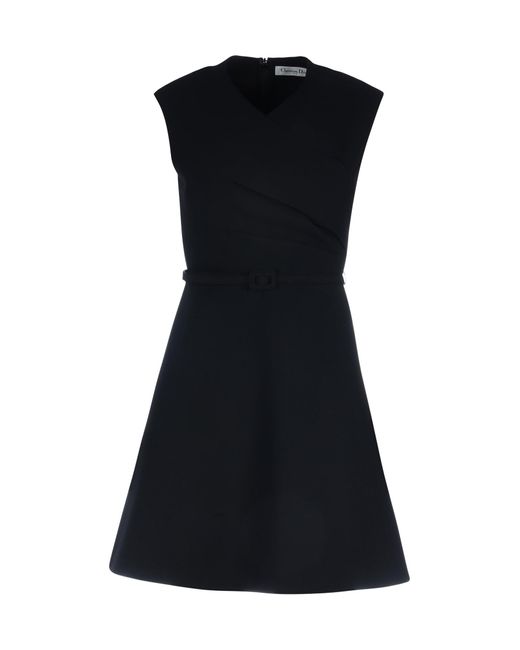 Dior Black Short Wallet Dress
