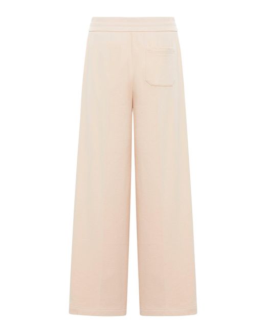 Gucci Natural jogging Pants In Cotton Jersey