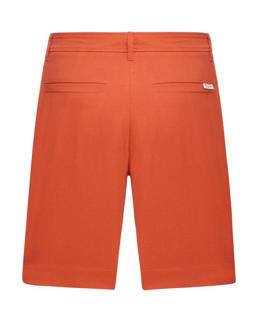 Maison Kitsuné Orange Shorts for men