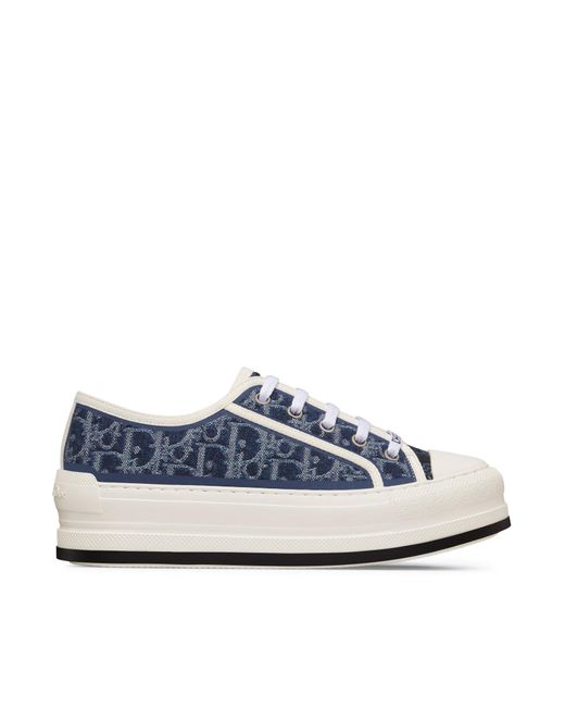 Dior Blue Walk`n`dior Platform Sneaker