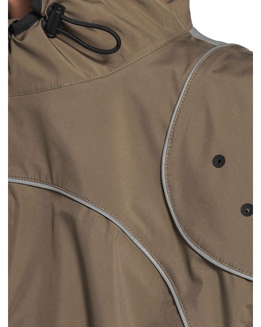 Balenciaga Gray Techwear Zip-Up Jacket for men