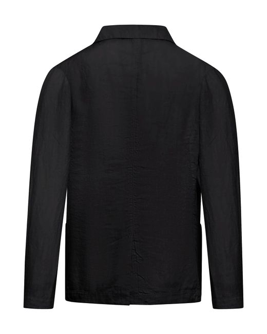 Transit Black Linen Jacket for men