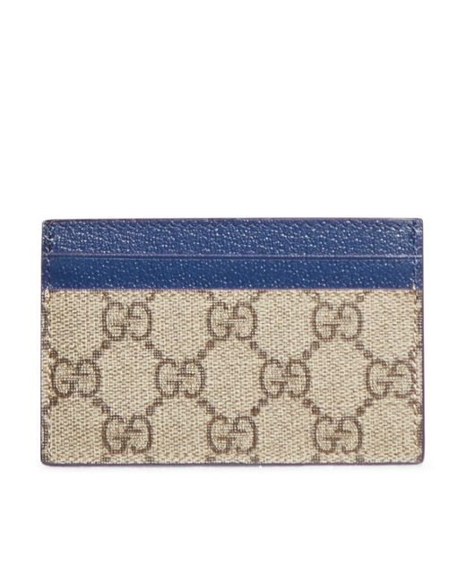 Gucci Card Holder gg in Blue for Men Lyst