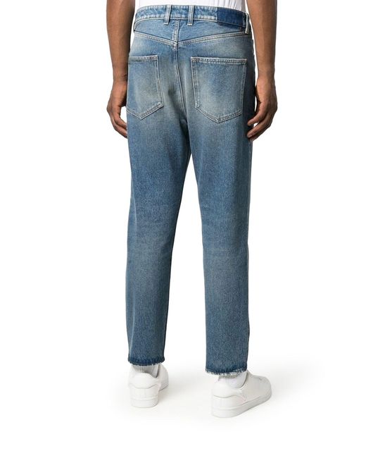 Golden Goose Deluxe Brand Blue Deluxe Brand Straight Low Waist Jeans for men