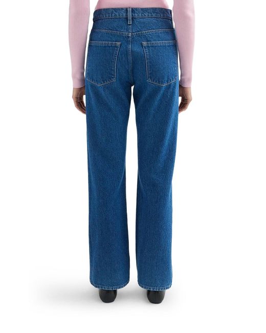 Jil Sander Blue Regular-Fit Flare Jeans