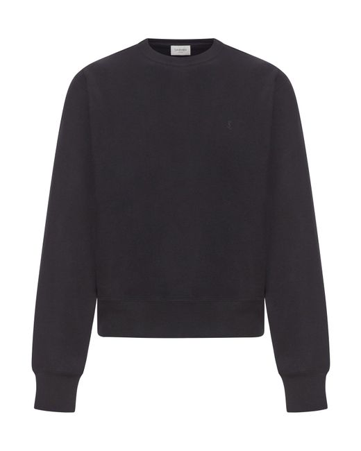 Felpa cassandre di Saint Laurent in Blue da Uomo